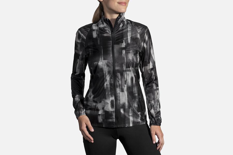 Brooks LSD Women Athletic Wear & Running Jacket Black UAM072819